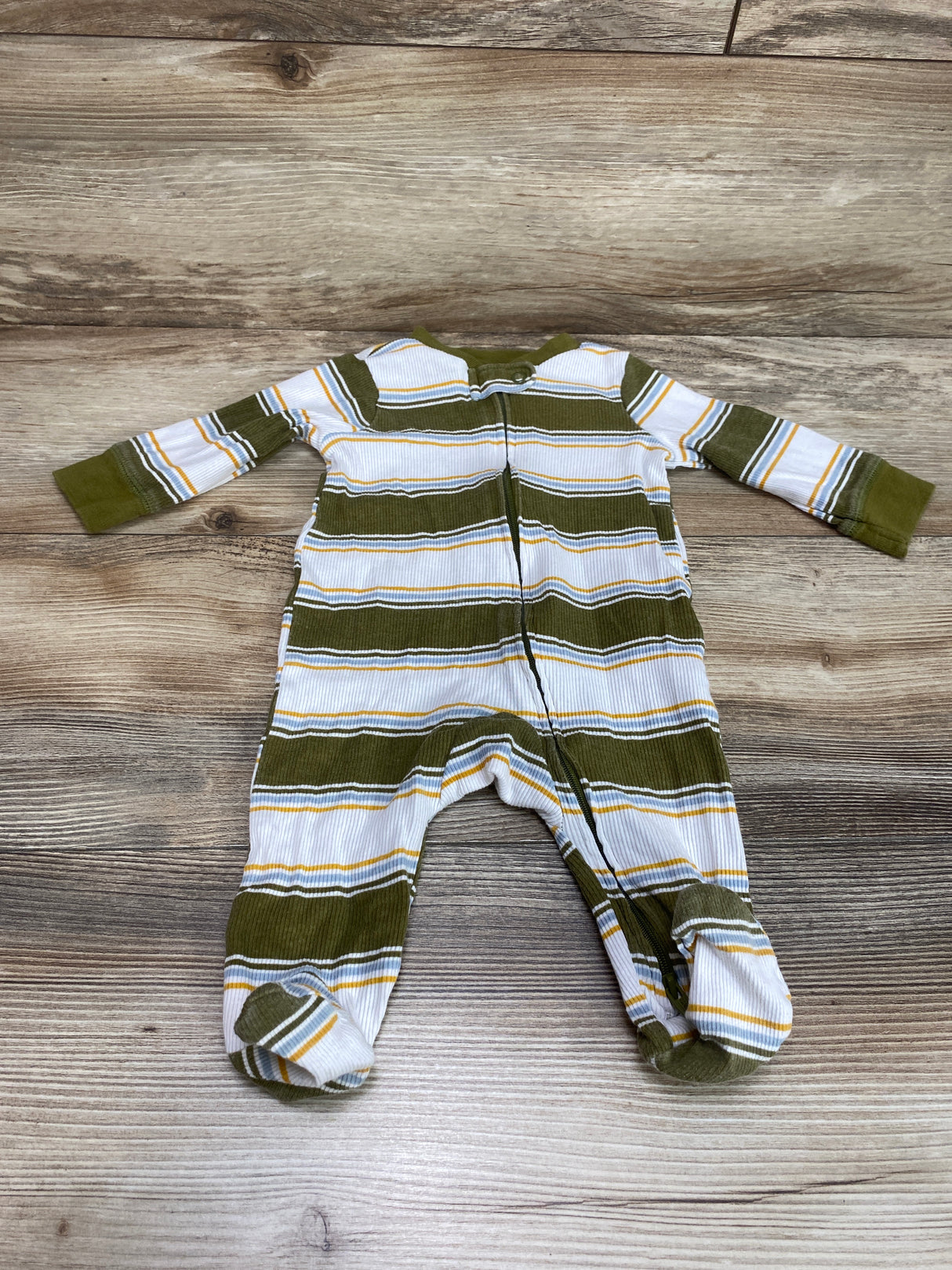 Carter's Striped Sleeper White sz 3m