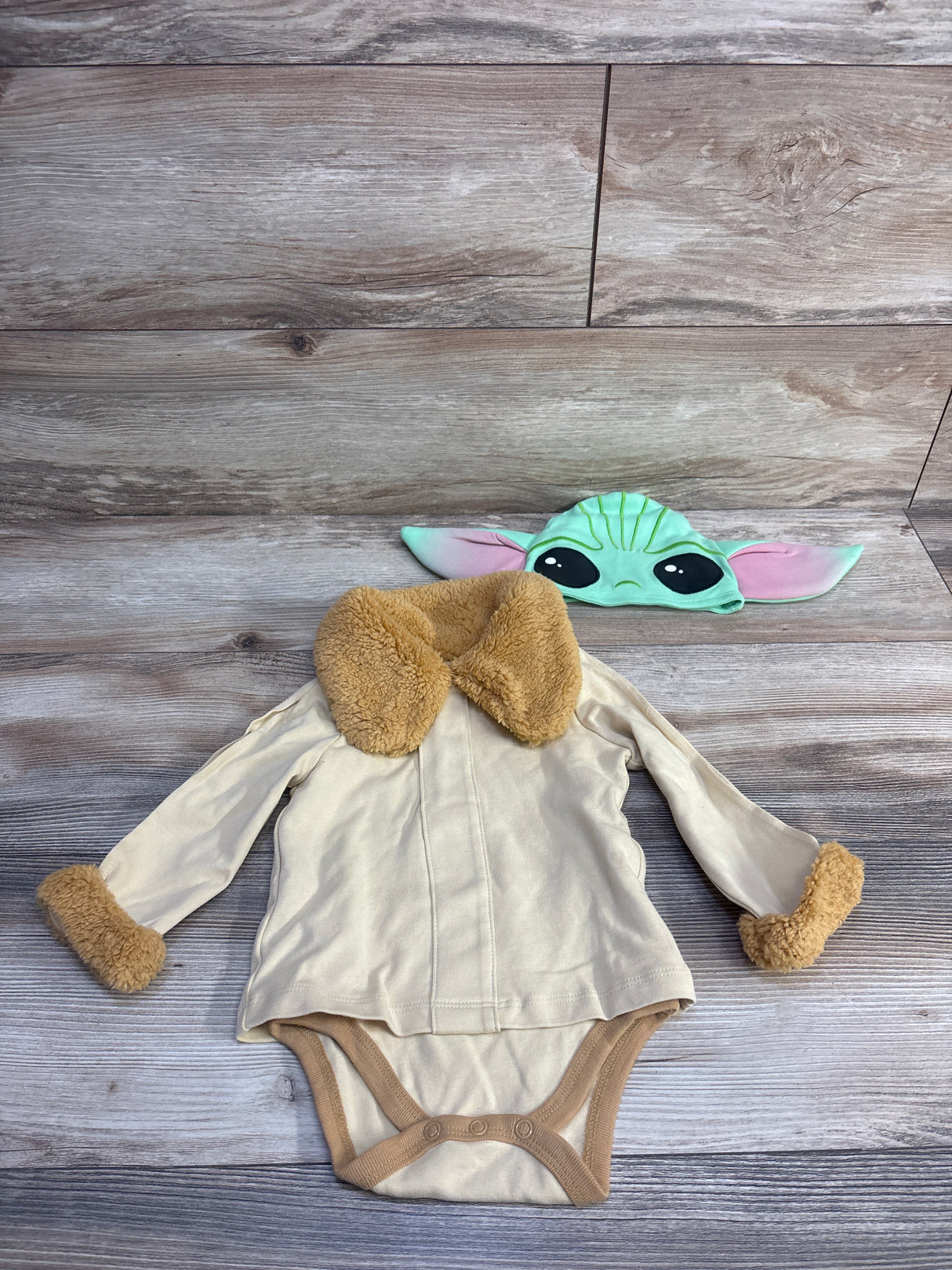 Disney Store Disney Store Baby Yoda Child Mandalorian Baby Costume sz 12-18m