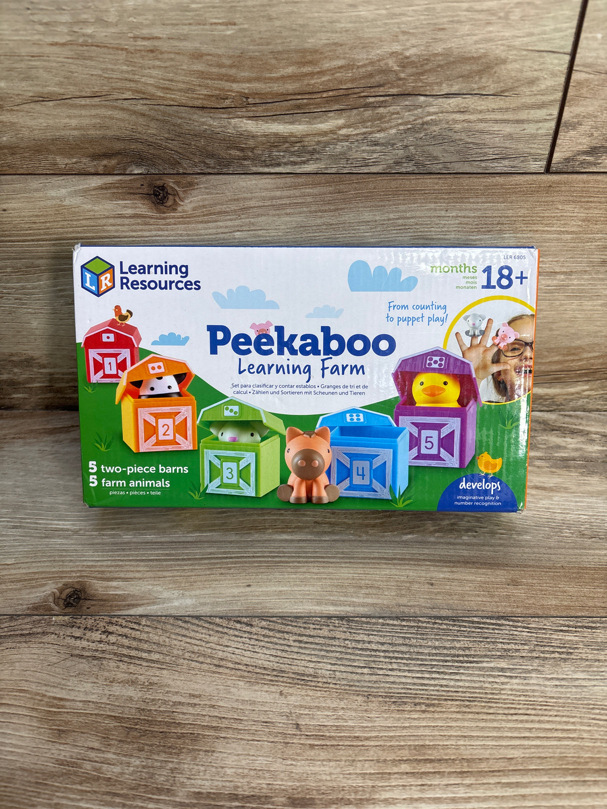 Learning Resources Peekaboo Learning Farm