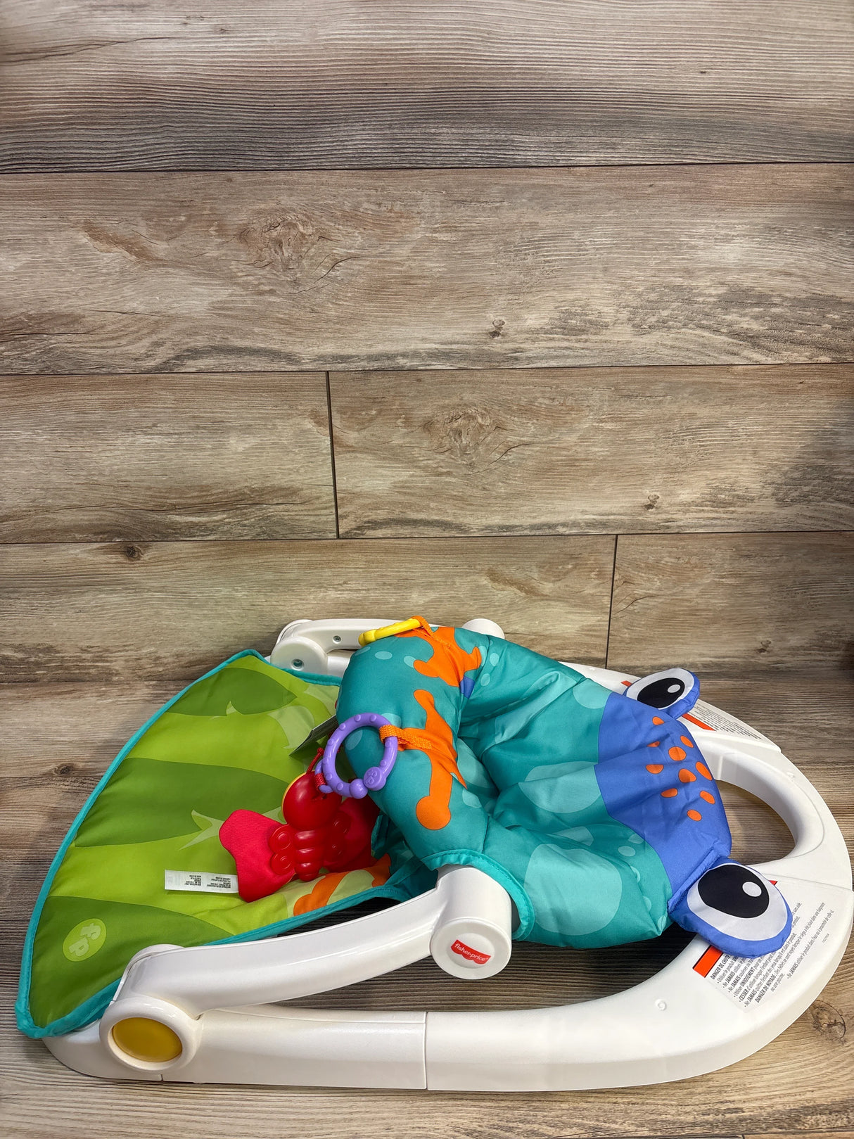 NEW Fisher Price Sit-Me-Up Floor Seat in Froggy