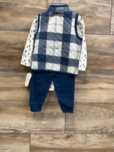 NEW Kyle + Deena 3pc Vest Set White sz 6-9m