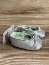 NEW Child of Mine Bow Soft Sole Shoes Grey sz 0/1c
