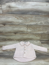 Modern Moments Sherpa Button-Up Jacket Beige sz 24m