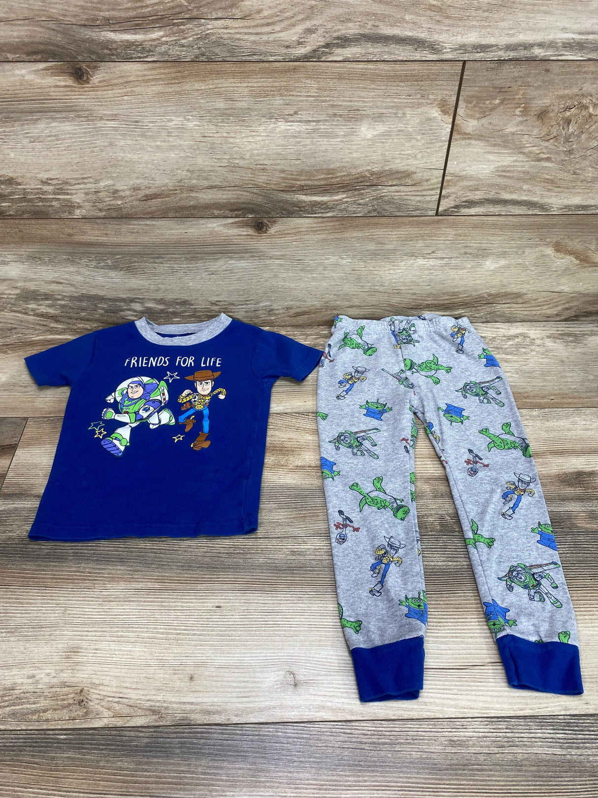 Carter's Disney 2pc Toy Story Pajama Set Blue sz 4T