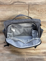 JuJuBe Classic Convertible Diaper Backpack, Graphite
