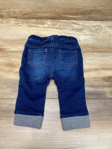 Cat & Jack Drawstring Jogger Jeans Blue sz 3-6m