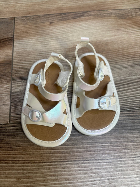 Old Navy Iridescent Strappy Sandals sz 6-12m - Me n Mommy To Be