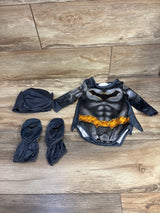 DC Comics Rubi's Batman Costume 4pc Grey sz 6-12m