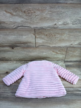 Little Me Faux Fur Coat Pink sz 18m