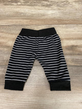 Jena Bug Striped Joggers Black sz Newborn