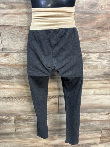 NEW Motherhood Maternity Full Panel Leggings Grey sz Medium - Me n Mommy To Be