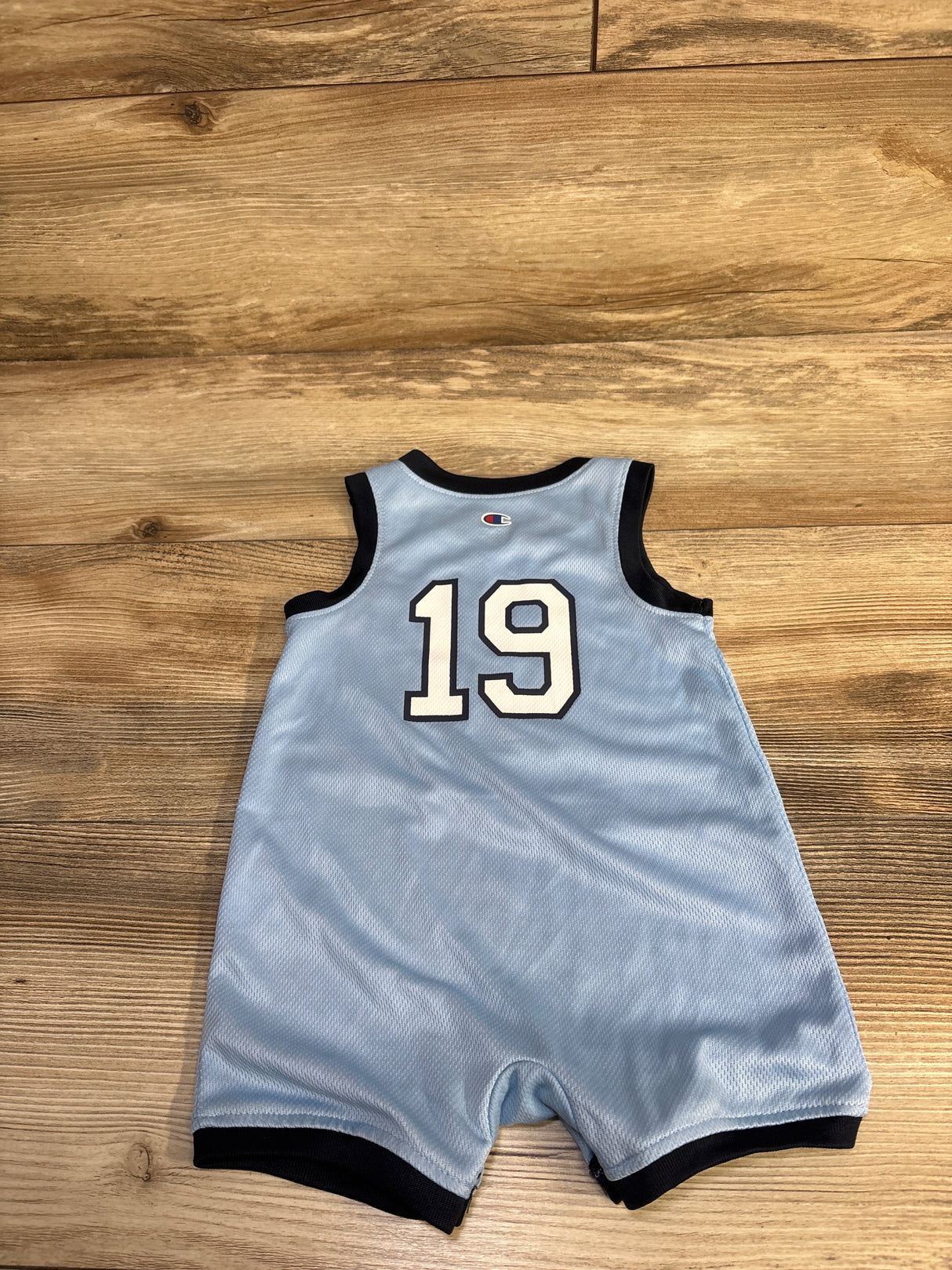 Champion Mesh Shortie Romper Blue sz 9m