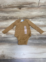 NEW Old Navy Ribbed Bodysuit Brown sz 12-18m