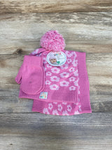 NEW NYGB 3Pc Hat, Scarf & Mittens Set sz 12-24m