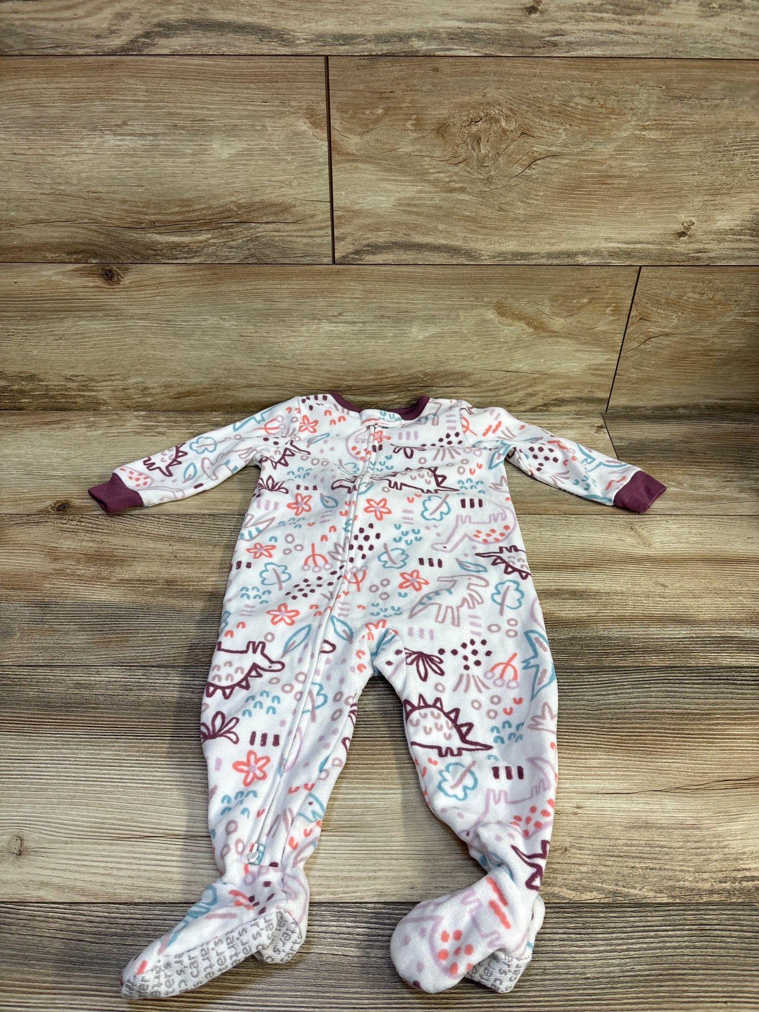 Carter's Blanket Sleeper White sz 12m