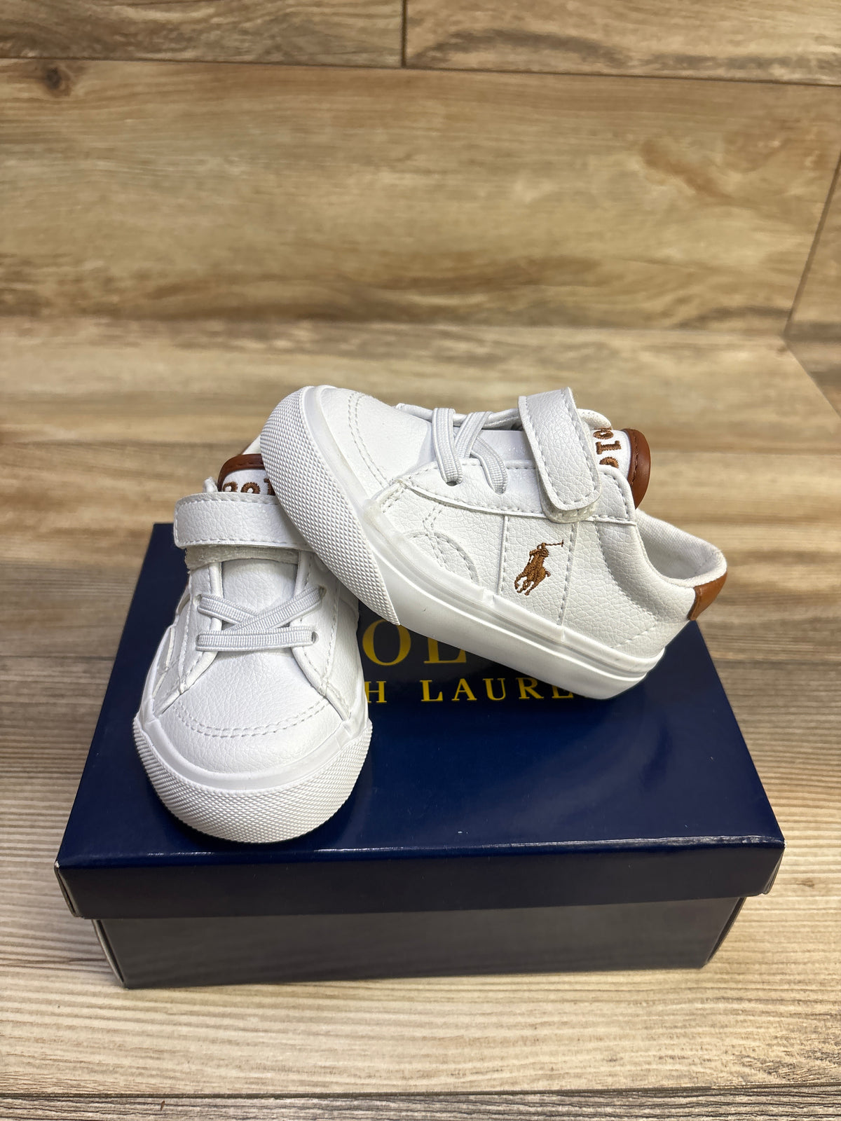 Polo Ralph Lauren Ryley PS Sneakers White sz 4.5c