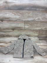 Maximus Rex Sherpa Lined Dinosaur Full-Zip Jacket Tan sz 3T