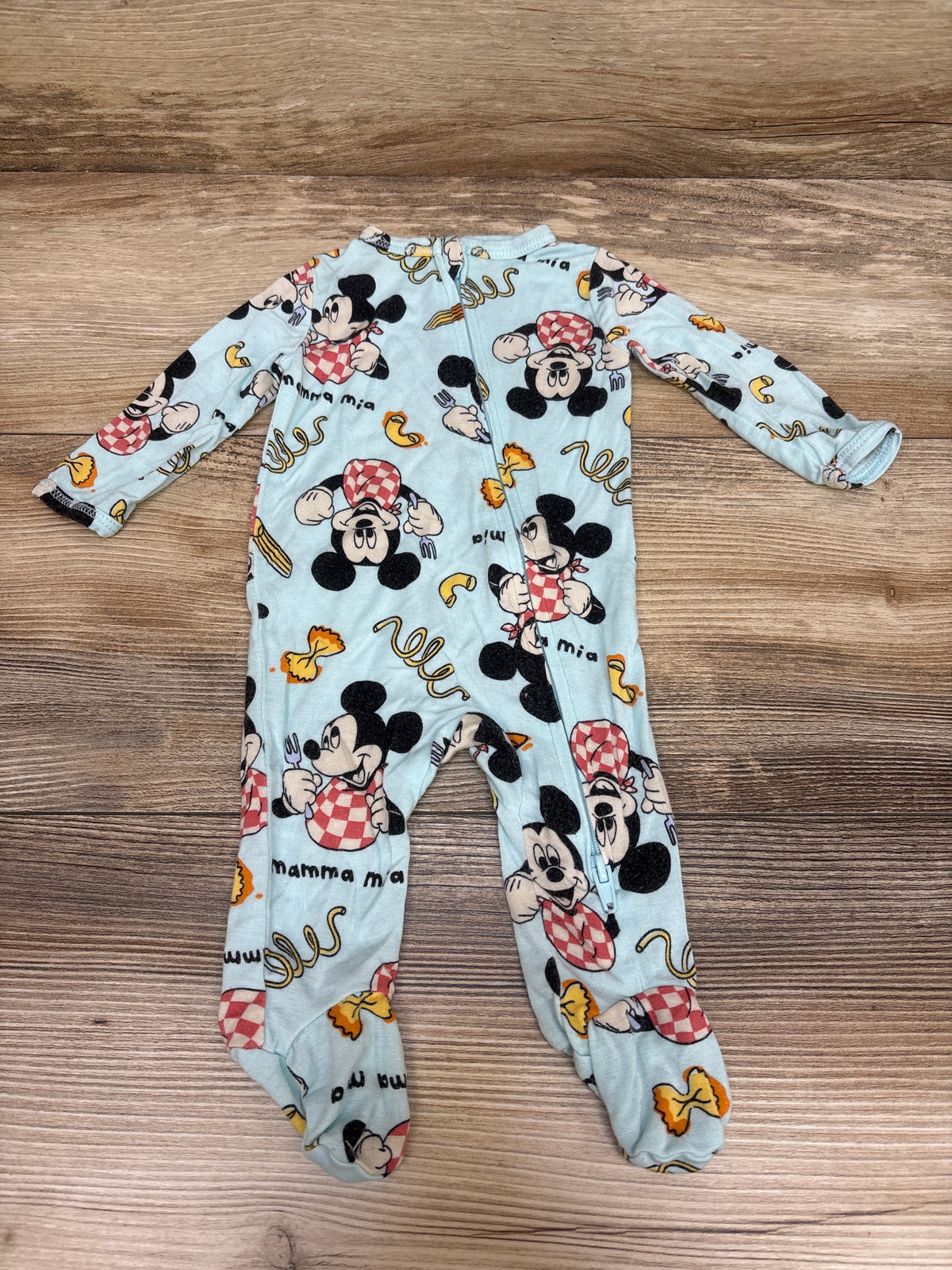 Disney Baby Mickey Mouse Viscose Sleeper Blue sz Newborn