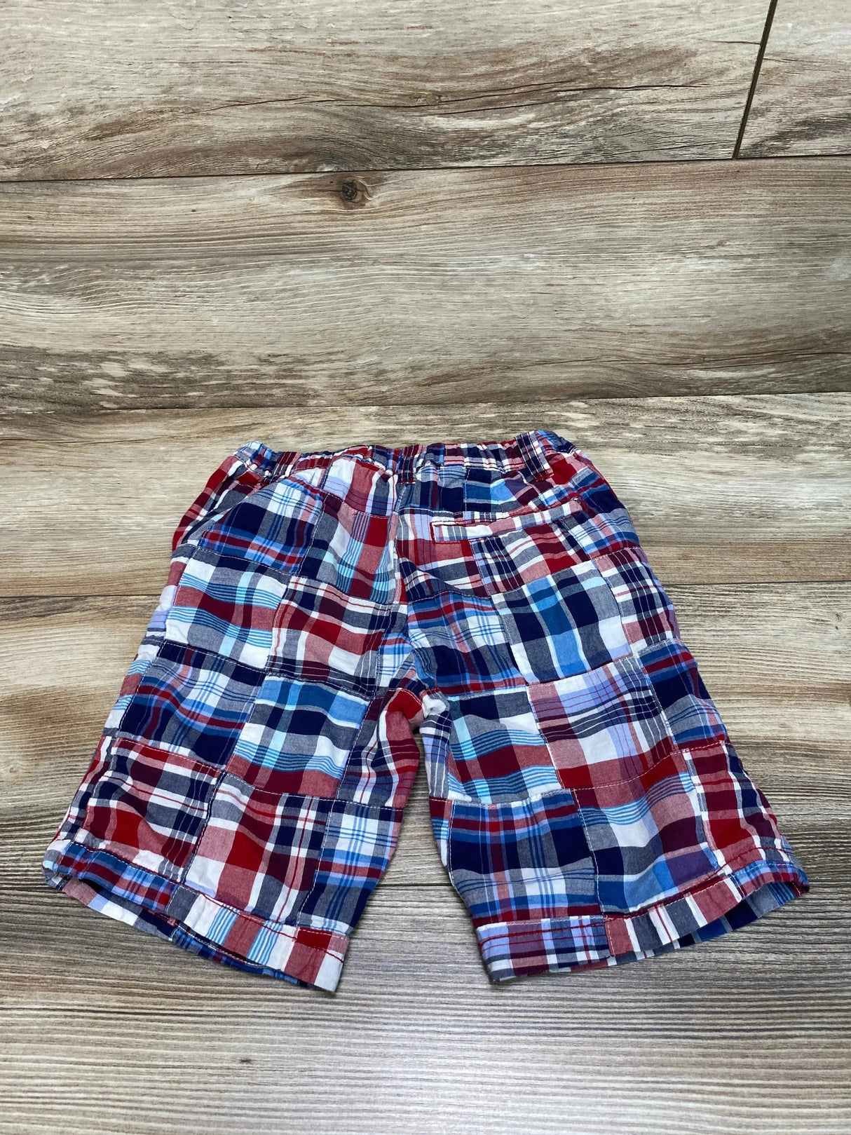 Children's Place Plaid Shorts Red sz 5T