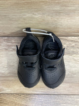 Nike Varsity Leather GS 'Triple Black' Sneakers sz 6c