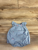 Baby Gap x Peter Rabbit Chambray Shorty Romper Blue sz 0-3m