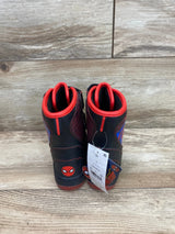 NEW Marvel Toddler Boys' Spider-Man Winter Snow Boots sz 7c