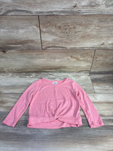 Baby Gap Knit Long Sleeve Shirt Pink sz 18-24m