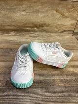 Puma Carina 2.0 Fade Sneakers White sz 6c