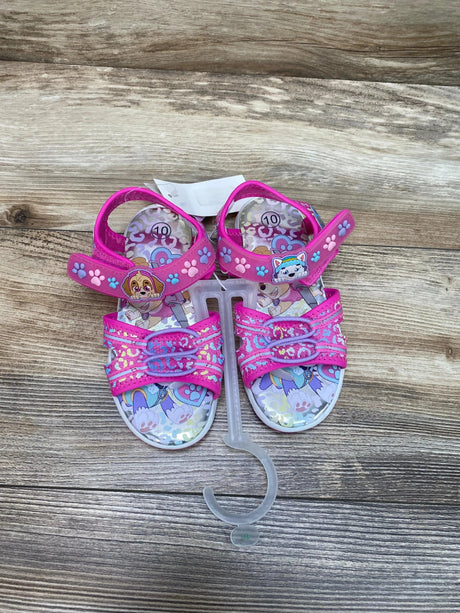 NEW Paw Patrol Adventure Ankle Strap Sandals Pink sz 10c - Me 'n Mommy To Be