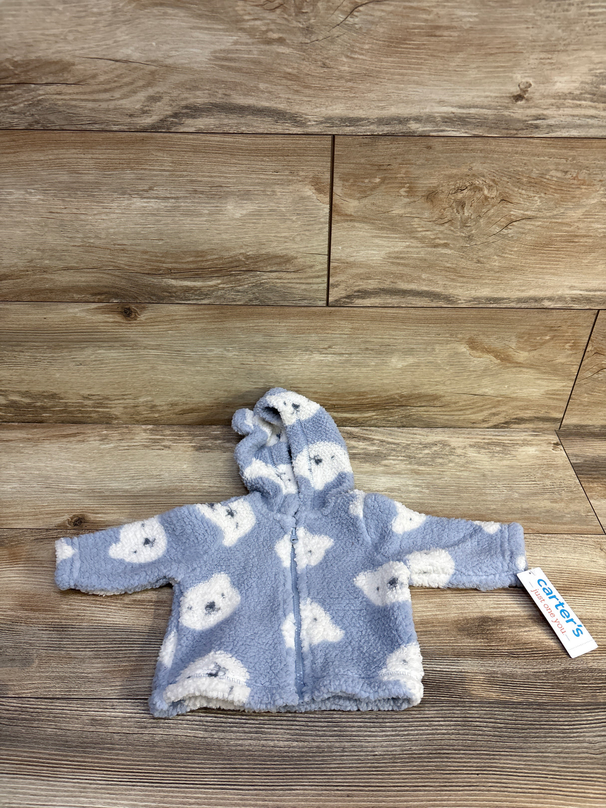 NEW Just One You Sherpa Jacket Blue sz Newborn