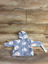 NEW Just One You Sherpa Jacket Blue sz Newborn