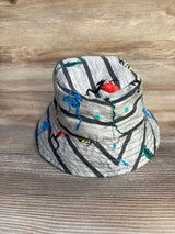 UV Skinz Reversible Bucket Hat Frogs/Grey sz 2T