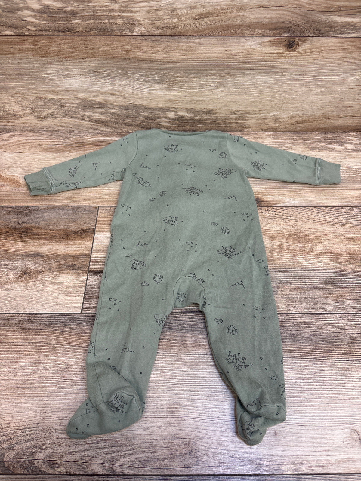 Carter's Sleeper Green sz 6m