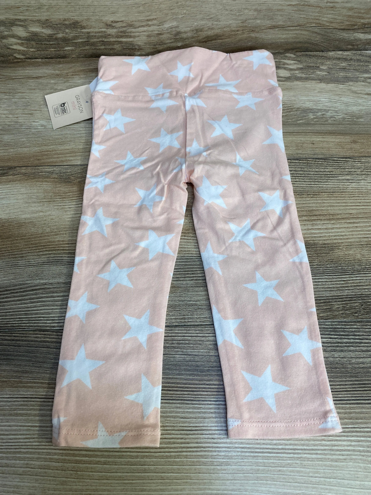 NEW Grayson Mini Star Print Leggings Pink sz 2T