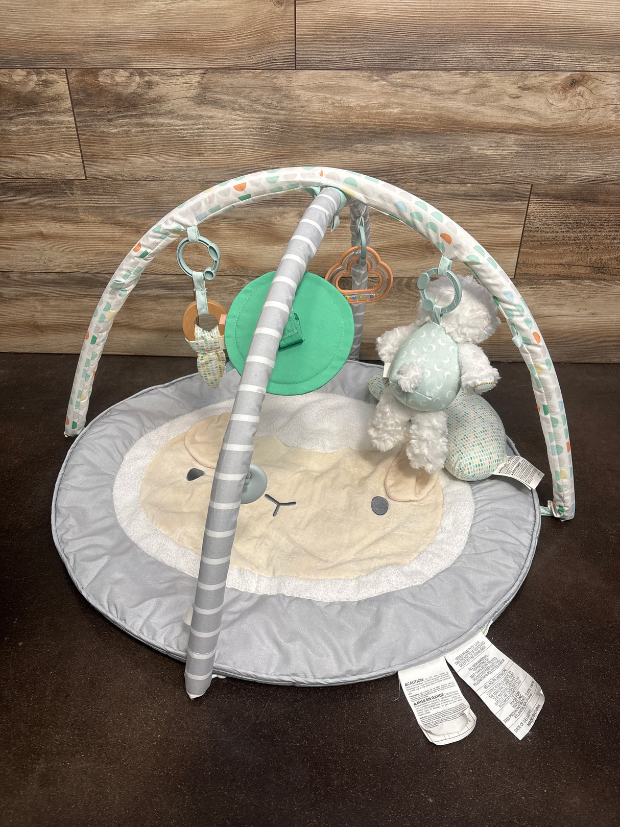 Ingenuity Sheppy’s Spot Ultra Plush Baby Activity Gym