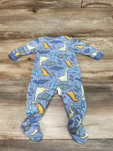 Kids Headquarters Dino Banket Sleeper Blue sz 6m