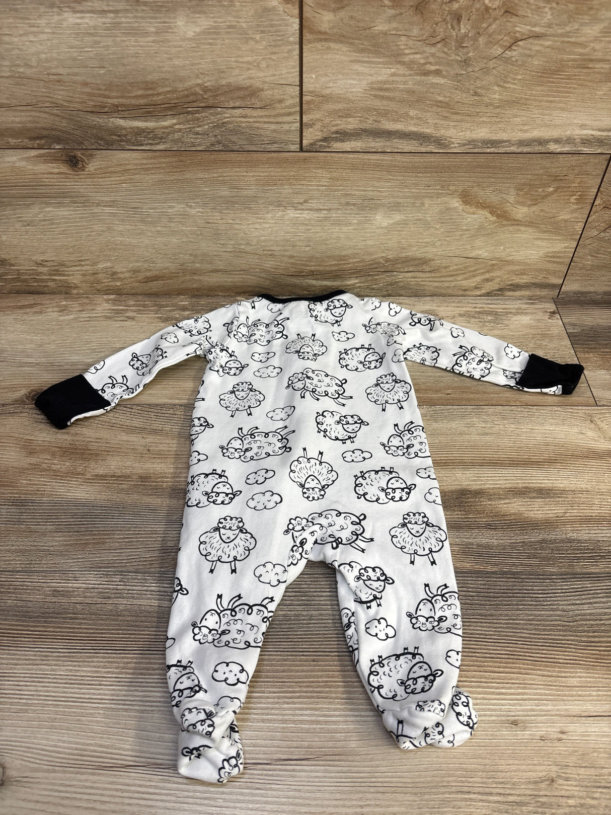 Wonder Nation Sheep Sleeper White sz 3-6m