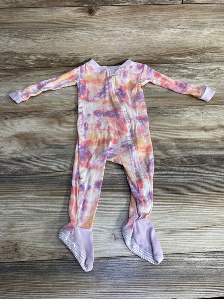 Burt's Bees Baby Organic Tie-Dye Sleeper Pink sz 3-6m - Me n Mommy To Be