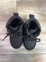 Old Navy Combat  Zip Up Boots Black sz 6c