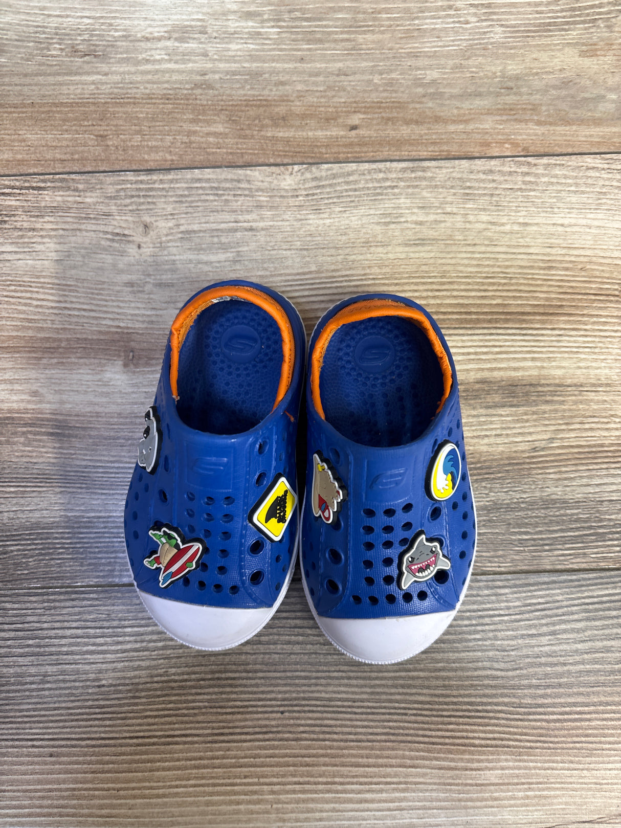 Skechers Foamies Slip On Shoe Blue sz 6c