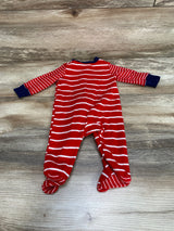 Carter's Striped Little Brother Sleeper Red sz 3m