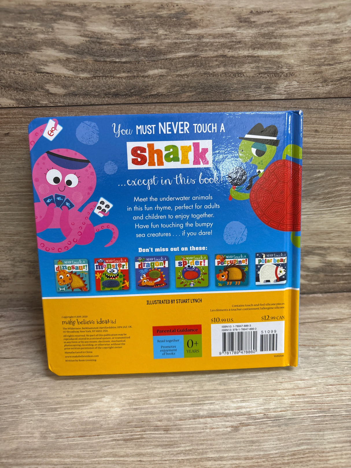 Never Touch a Shark! Board Book