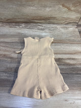 AJTQTH Ribbed Romper Beige sz 6-12m