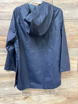 Zara Navy Rain Jacket sz 6