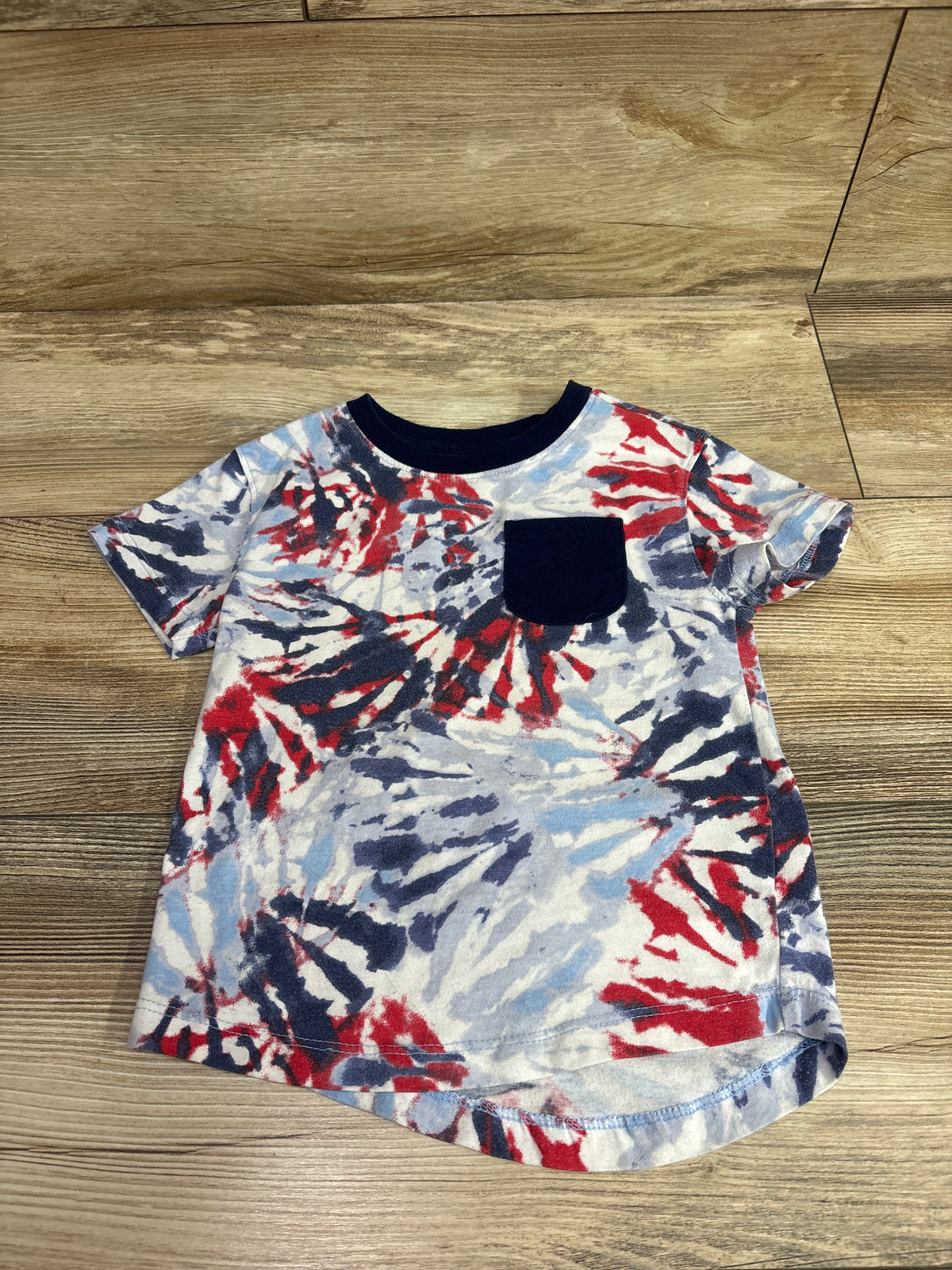 Cat & Jack Tie-Dye Shirt Blue sz 3T