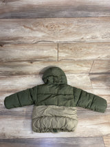 H&M Full Zip Puffer Vest Green sz 3T