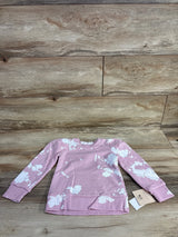 NEW Grayson Mini Puff Sleeve Sweatshirt Pink sz 2T