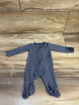 Child Of Mine Striped Viscose Sleeper Navy sz Preemie