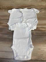Carter's 3pk Bodysuit Set White sz Newborn