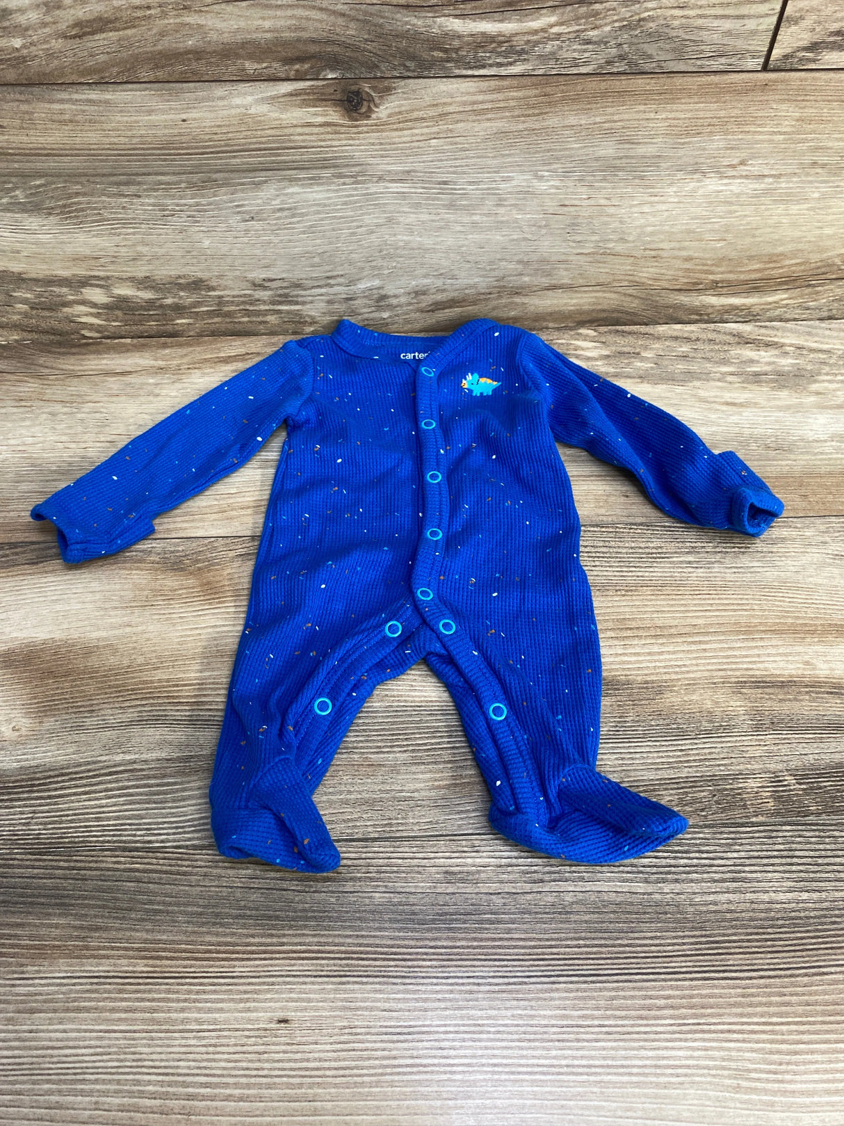 Carter's Thermal Sleeper Blue sz Newborn